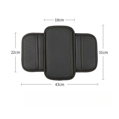 Car Armrest Cushion Universal Wear Resistant Center Console Cover with Storage Pocket  Auto Arm Rest Pad Protector Fit Most Cars
