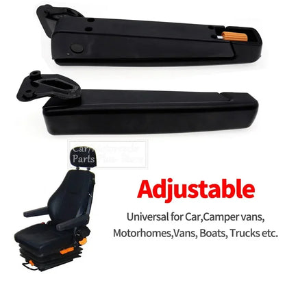 Universal Left/Right Side Adjustable Car Seat Armrest for Camper Van Motorhome Boat Truck Bus Car Accessories