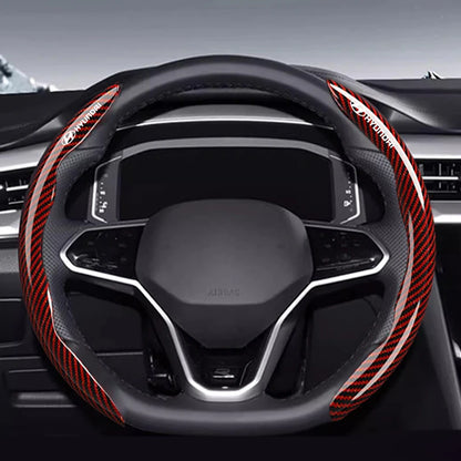 Steering Wheel Cover Anti Slip Leather Steering For Hyundai I30 Ix35 Santa Fe Sport IX45 EQUUS X25 I35 I10 I30 Solaris Tucson