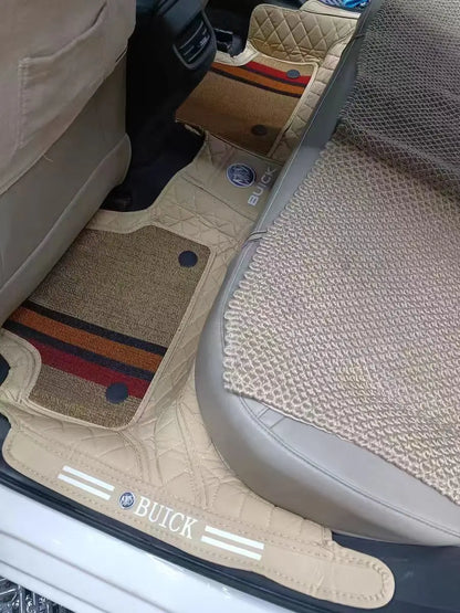 Customized car floor mats for Audi A7  Q5 A3 Q2L  Customized package door sill LOGO car floor mats accessories interior details