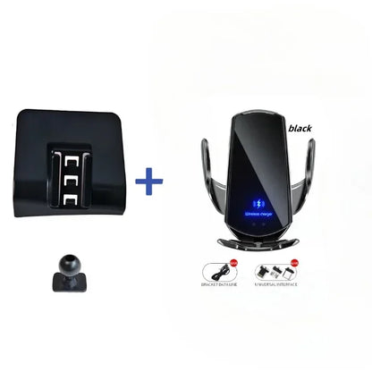 Magnetic Car Phone Holder For Hyundai Accent Solaris 2016 2017 2018 2019 2020 15W Wireless Charging Car Phone Holder Magsafe