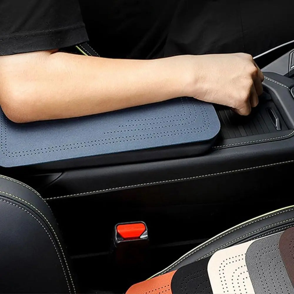 Universal Car Center Console Armrest Cushion, Soft Elbow Support Pad for Comfort & Protection