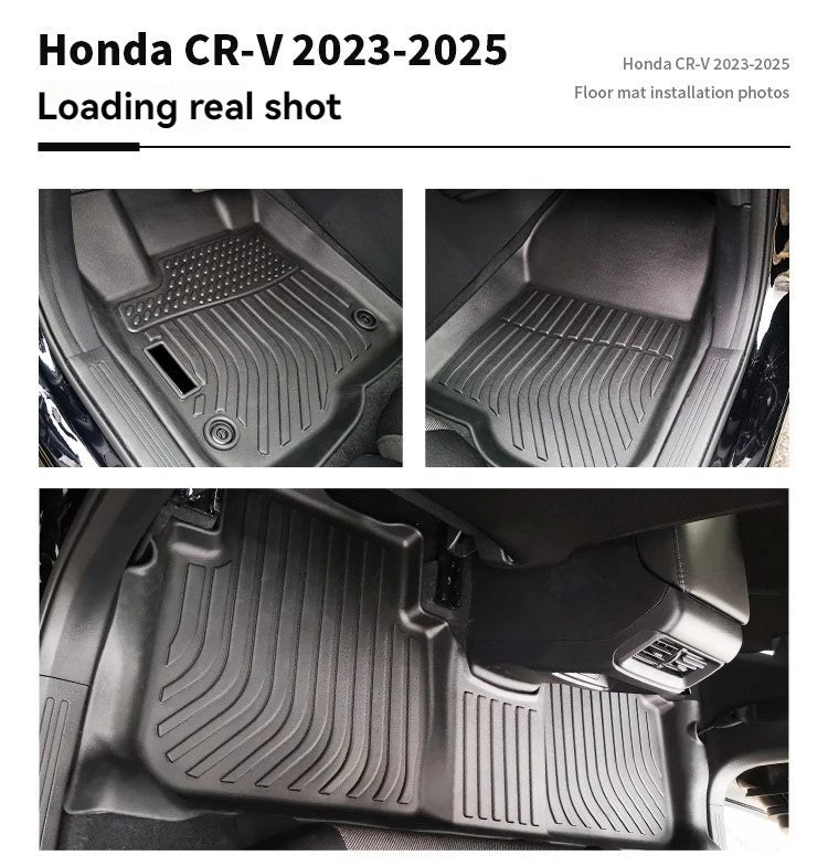 Suitable For Honda Cr-v Special Car Floor Mats, Tpe Car Floor Mats With Dirt Resistance
