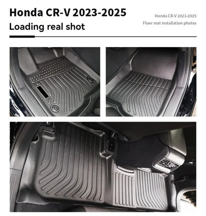 Suitable For Honda Cr-v Special Car Floor Mats, Tpe Car Floor Mats With Dirt Resistance