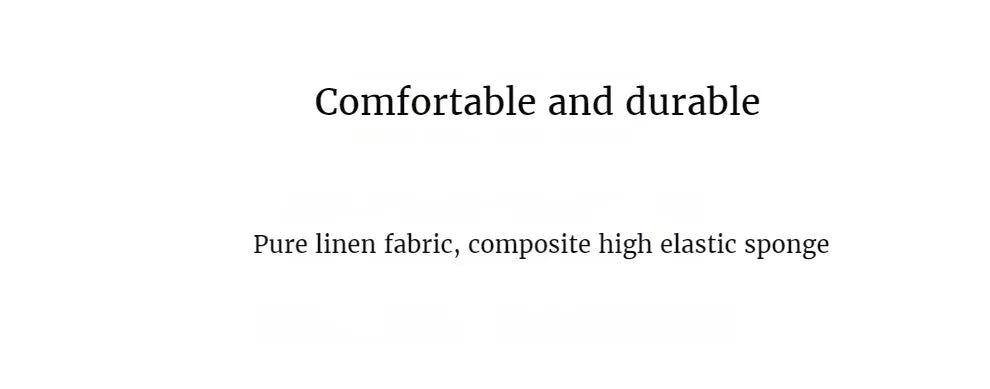 Breathable Linen Car Seat Cushion Comfortable and Wearable Car Seat Cover Universal Fits Most Cars - 1 Unit