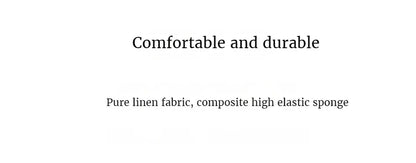 Breathable Linen Car Seat Cushion Comfortable and Wearable Car Seat Cover Universal Fits Most Cars - 1 Unit
