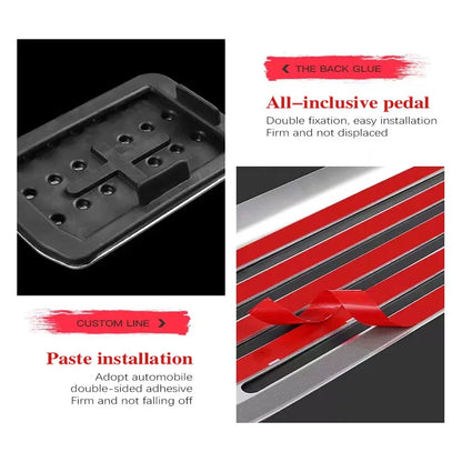 AT MT Car Pedals For Nissan Qashqai Dualis Rogue Sport Dyuarisu J10 J11 2006~2021 Car Foot Pads Brake Accelerator Car Acessories