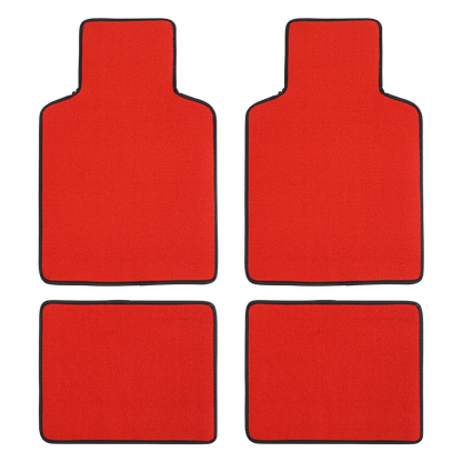 Universal Car Floor Mat Front & Rear Automotive Carpet Floor Mats for Auto SUV Sedans Vans Accessories Dirt and Wear-resistant