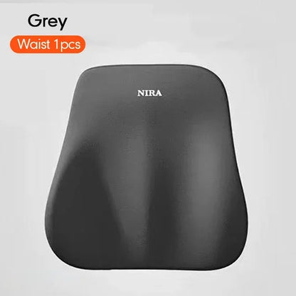 Memory Foam Car Universal Headrest Lumbar Cushion Back Cushion Lumbar Pillow Car Comfort Neck Pillow Car General Accessories