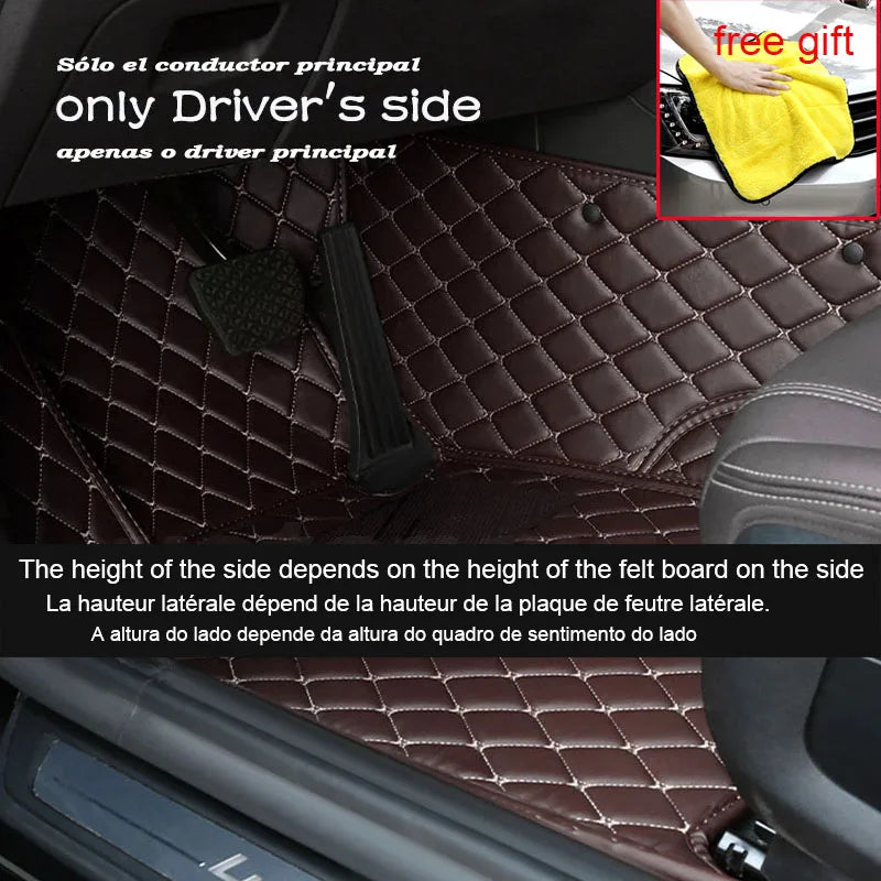 Car Floor Mats For Dacia Duster Renault Duster HM 2021~2022 Waterproof Ptotective Pads Car Mats Full Set Car Accessories