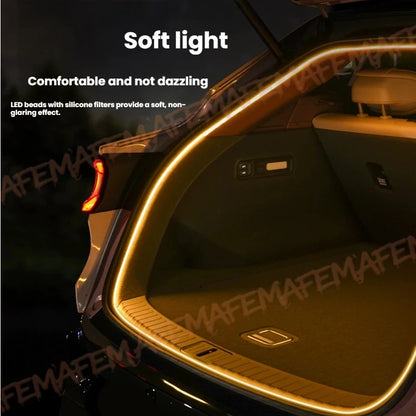 Car Trunk Ambient Light Strip Fit For Chery Jetour Traveller T2 2023 2024 2025 LED Car Interior Decorative Light Accessories