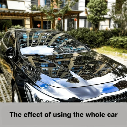 Black Car Wax: Paint Protection & Scratch Repair - Ceramic Polish, Durable Shine, Easy Use, Fits All Cars