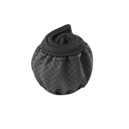Steering Wheel Cover Breathable Leather Anti Slip PU Leather Steering Covers Universal 37-38cm Car Accessories