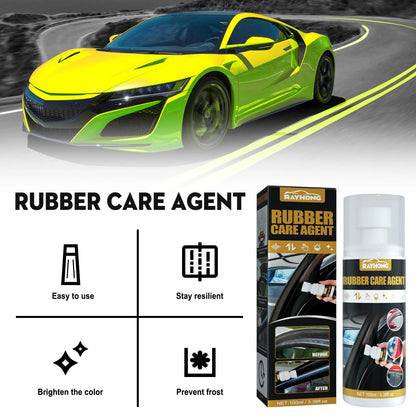 Spray Renovador de Borracha Automotiva - Agente de Limpeza e Proteção