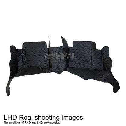 Custom Automotive Car Floor Mats For Mercedes W124 1985 1986 1987 1988 1989 Auto Luxury Leather Men Women Car Mats Full Coverage