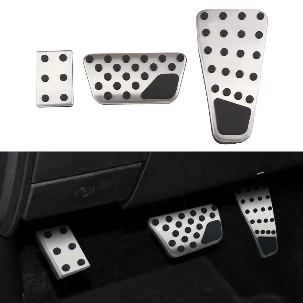 Accelerator Gas Pedal Brake Pedal Cover Foot Pedal Pads Kit for Dodge Ram 2011-2019 1500 2500 3500 5500