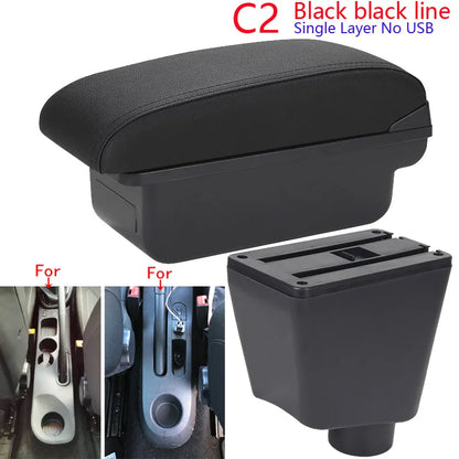 For Renault Clio 4 Armrest For Renault Captur Clio 3 III IV Car Armrest Box Accessorie Storage Parts Dedicated Interior Retrofit