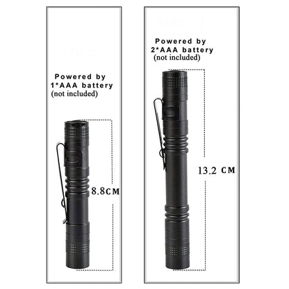 Mini Portable LED Pen Light Pocket Ultra Bright High Lumens Handheld Flashlight Linterna Torch For Camping Outdoor Emergency