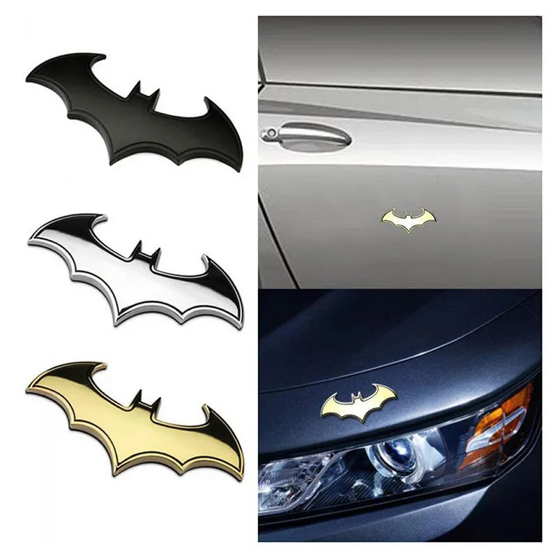 Car Exterior Decoration Creative Car Tail Label Car Sticker 3d Three-dimensional Scratch Blocking Personalized Metal Sticker