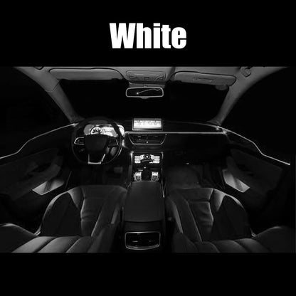 12V 6m LED Strips RGB Car Interior Light Ambient Lamp Decorative Fiber Optic 5 Lens Smart Control Caravan Automotive Accessories