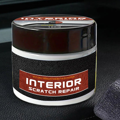 100g Car Scratch Remove Car Interior Restorer UV Protection Dashboard Scratch Repair Kit Vehicle Restorer Car Part Refurbish Wax
