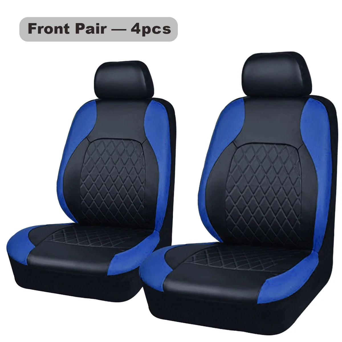 PU Leather Car Seat Cover - Universal, Waterproof, for Sedan, SUV, Pickup Truck, All Seasons