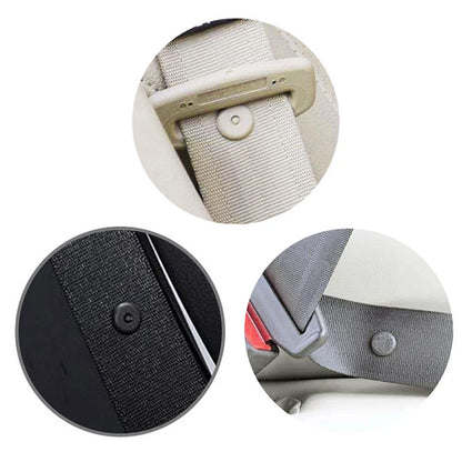 2-20Pcs Car Safety Seat Belt Limit Buckle Clip Retainer Seatbelts Stop Button Auto Interior Accessories Black Gray Beige 3 Color