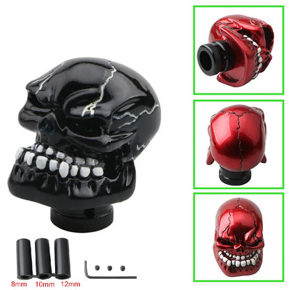 LED Lamp Shift Knob Skeleton Personalized Modification Sports Rod Gear Rod Universal Manual Head Rod Automotive Parts