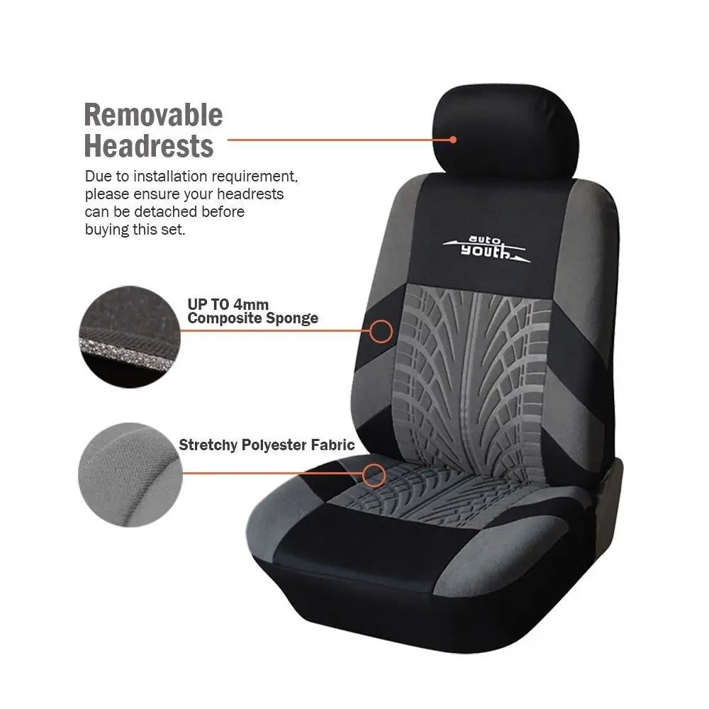 Seat Covers & Supports Car Seat Cover Universal Fit Most Auto Interior Decoration Accessories Car Seat Protector