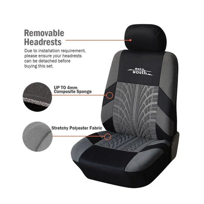 Seat Covers & Supports Car Seat Cover Universal Fit Most Auto Interior Decoration Accessories Car Seat Protector