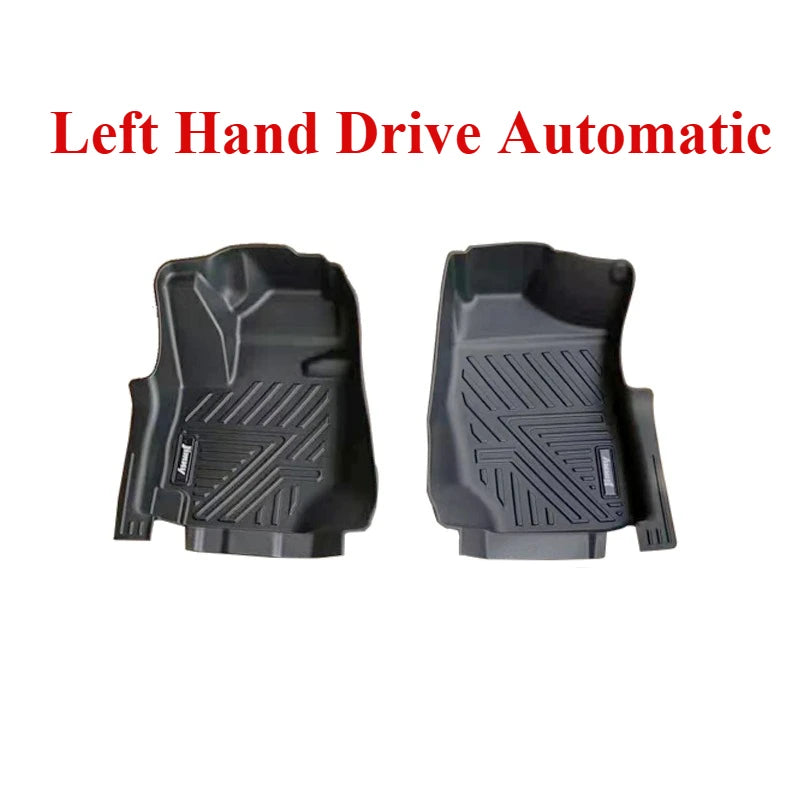 AT Car Floor Mats for Suzuki Jimny JB64 Jb74 2018+ 3-door TPE Left-hand Drive Automatic Transmission Car Floor Mat Carpet