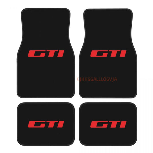 4PCS Crystal Velvet Car Floor Mats Set of Four Anti Fouling Car Mats Carpet Anti Slip Car Floor Mats