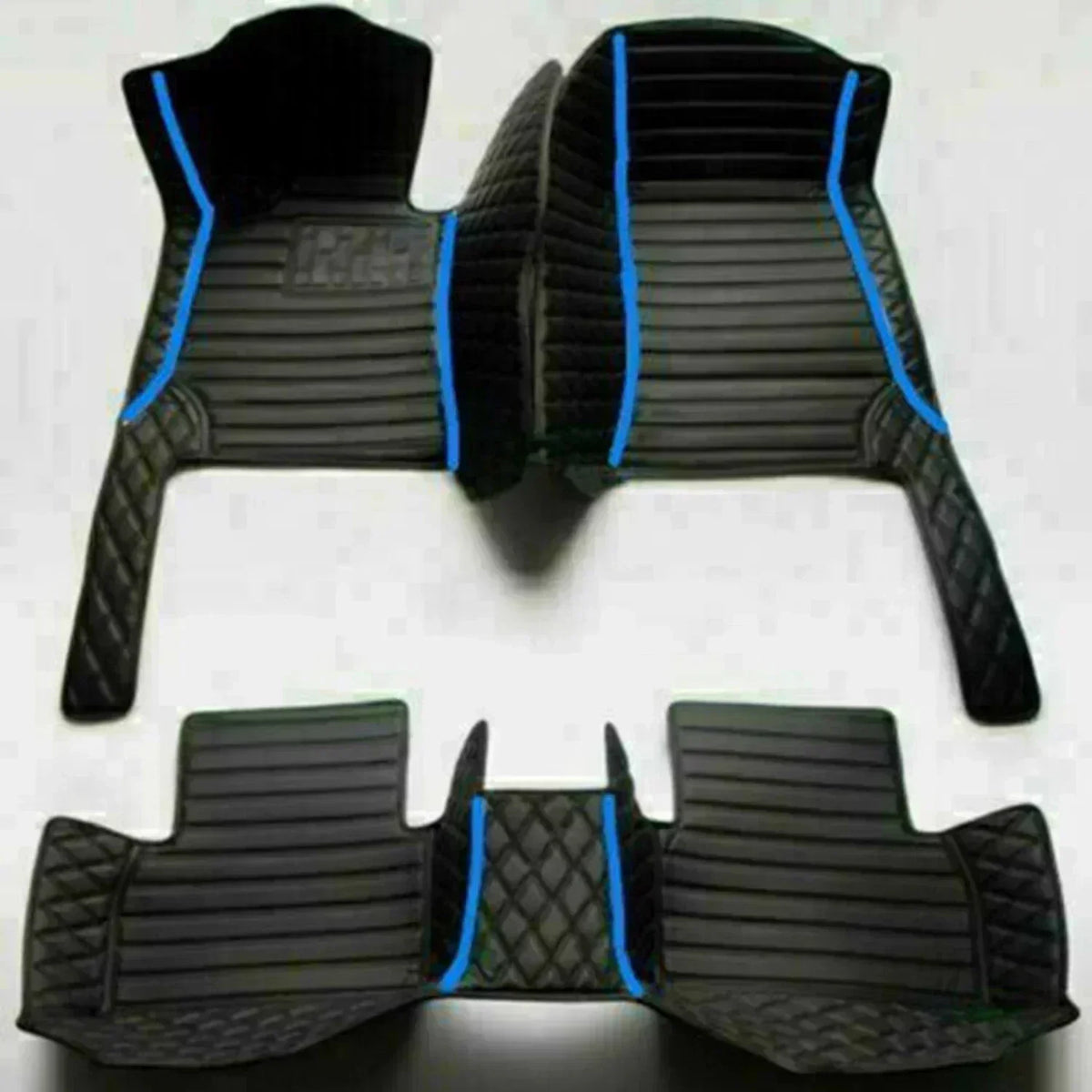 Leather Car Floor Mats For Volkswagen Tiguan 2024 2025 2026 All Weather Waterproof Car Floor Mats
