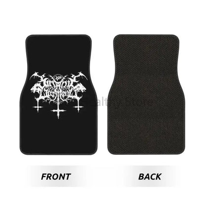 Gothic Car Floor Mats Non-Slip Carpets Rugs Auto Mat Accessories Decor Front & Rear Car Foot Mats Set of 4 Pieces