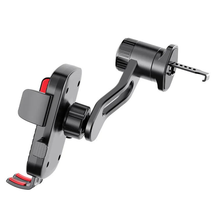 Car Phone Holder New Universal Phone Holder with Hook Clip, Automatic Locking Without Blocking Air Outlet, Car Ventilation