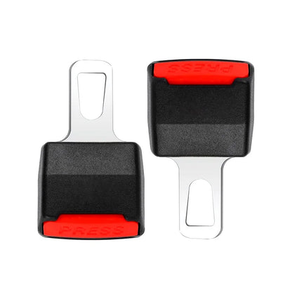 2PC Car Seat Belt Clip Extender Safety Seatbelt Lock Buckle Plug Thick Insert Socket Extender Safety Buckle Seat Belt Accessorie