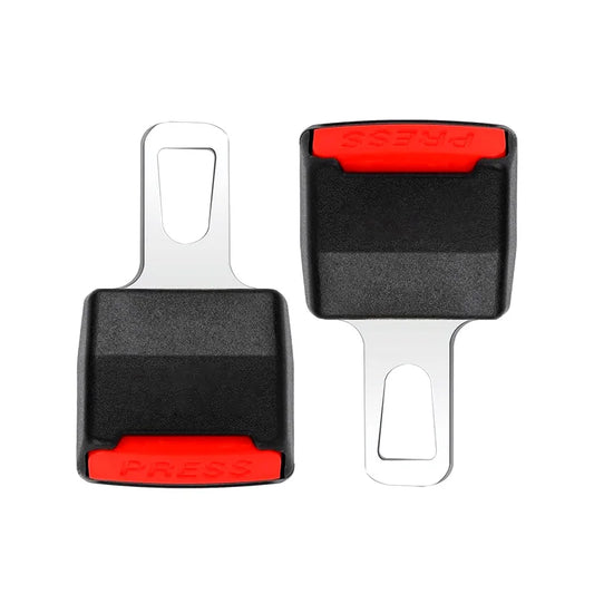 2PC Car Seat Belt Clip Extender Safety Seatbelt Lock Buckle Plug Thick Insert Socket Extender Safety Buckle Seat Belt Accessorie