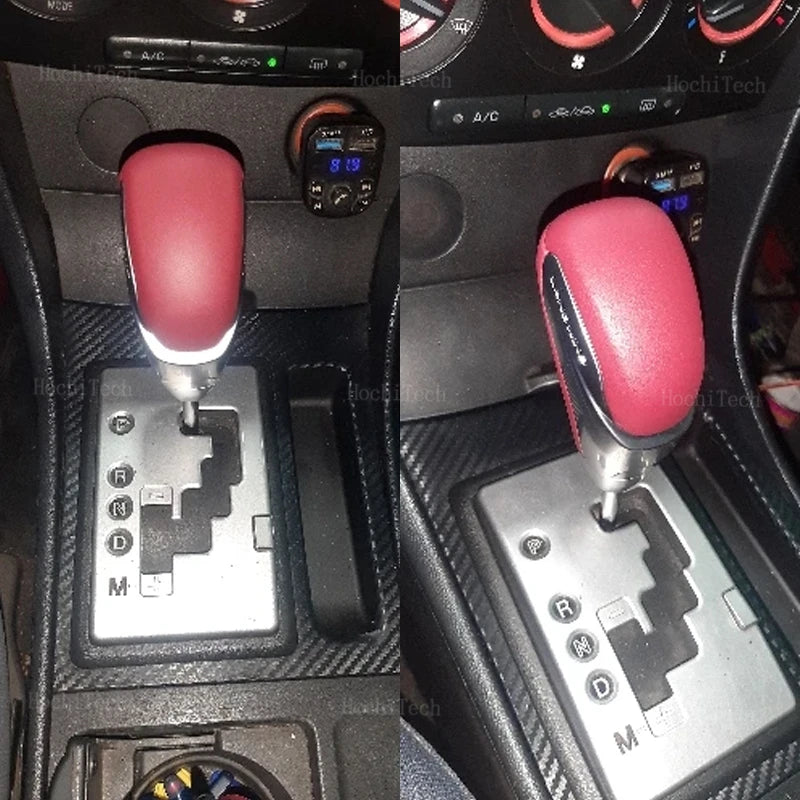 Car Shift Knob For Mazda 6 GG GH Mazda 8 CX-7 MX5 RX8 Mazda 3 BK BL Automatic Gear Shift Knob Shifter Car Styling