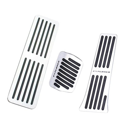 For Ford Explorer U625 Acessories 2022 2021 2023 2020 Car Pedals Stainless Steel Brake Non-slip No Drilling Restfoot Pedals Pads