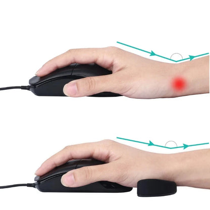 Gliding Wrist Rest, Ergonomic Wrist Rest for Mouse Gliding Palm Rest for Right  Relieve Hand Fatigue for Office Work Gaming