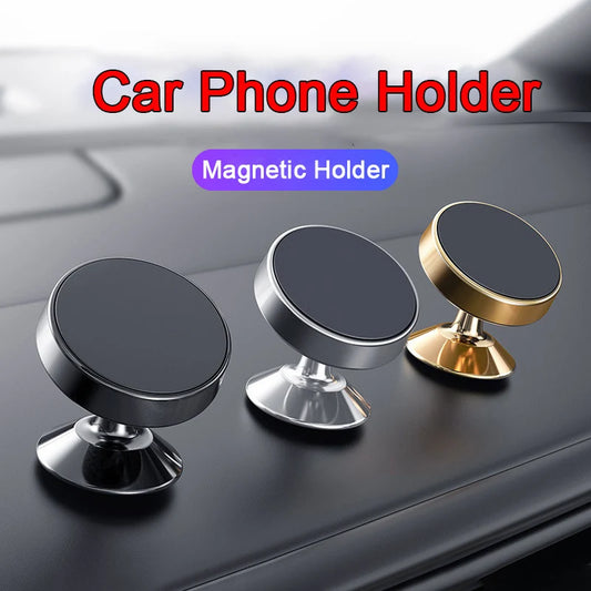 Car Phone Holder Magnetic Phone Mount Holder Mobile Phone Support GPS Magnet Holder Stand Air Vent Car Phone Holder