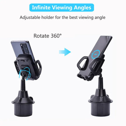 Car Cup Phone Holder Mobile Phone Stand in Car Phone Holder Stand for iPhone 13 12 Pro Max Xiaomi Huawei Phone Rotatable Stand