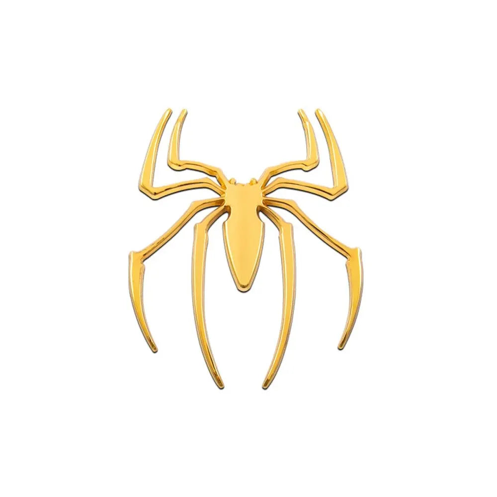Universal 3D Metal Car Stickers Spider Car Logo Chrome Badge Auto Emblem Decal Car Styling Decoration Auto Exterior Accessories