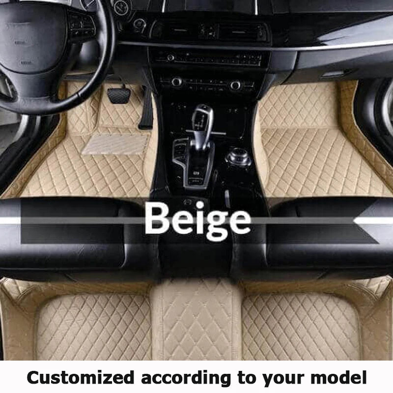 Car Floor Mat For Seat León 5F 2013~2019 Waterproof Tapete Automotivo Para Carro Car Mats Set Alfombra Para Auto Car Accessories