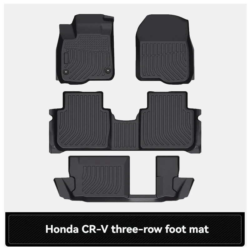 Suitable For Honda Cr-v Special Car Floor Mats, Tpe Car Floor Mats With Dirt Resistance