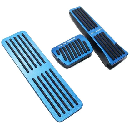 For Ford Explorer U625 Acessories 2022 2021 2023 2020 Car Pedals Stainless Steel Brake Non-slip No Drilling Restfoot Pedals Pads