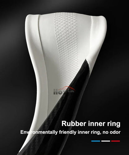 Leather car steering wheel cover suitable for Kia Sportage GT-Line RHD, K5 GT-Line RHD, EV6 RHD, EV9 RHD, Carnival RHD K4 RHD