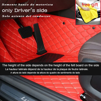 Car Floor Mats For Dacia Duster Renault Duster HM 2021~2022 Waterproof Ptotective Pads Car Mats Full Set Car Accessories