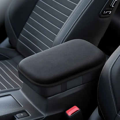 Car Armrest Pad, Plush Heightening Pad for Central Console, 1pc, for Vehicles, for Car Interior, Armrest Cover