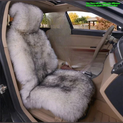 Winter plush car seat cover general purpose long wool fur car seat cover car seat protection cushion car parts seat cushion